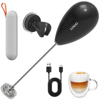 ποιότητας  Suction Cup Wall Mount Electric Milk Frother Uses Safe Lithium Battery εργοστάσιο